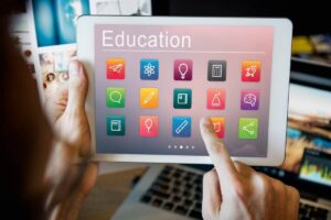 An illustration depicting the role of technology in enhancing education in the modern digital landscape.