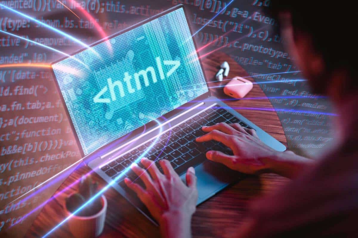 Repeated pattern of the HTML5 logo, emphasizing its significance in web development and design.